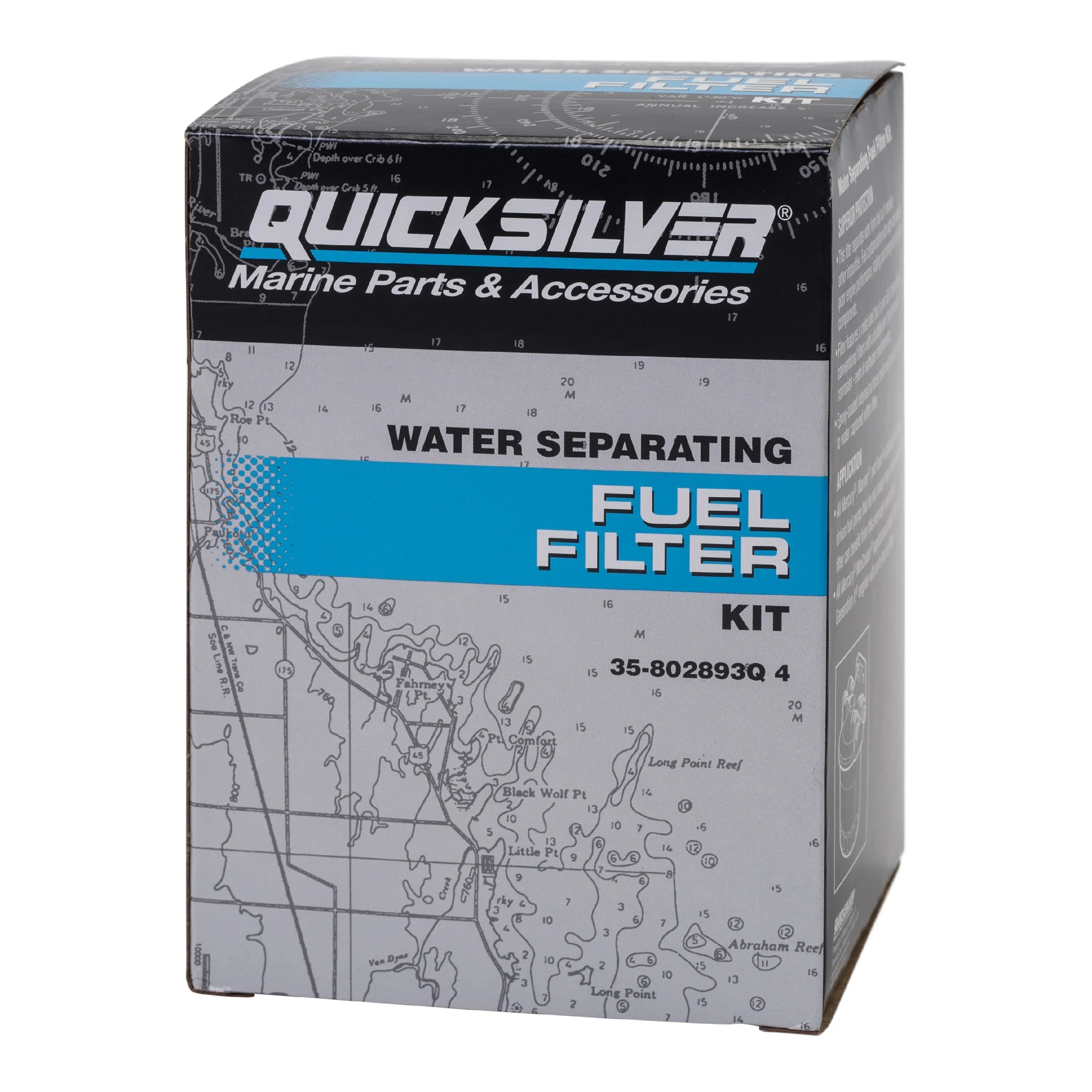 802893Q4 Water Sizeeparating Fuel Filter - Mercury and Mariner Outboards and MerCruiser Sizetern Drive and Inboard Engines