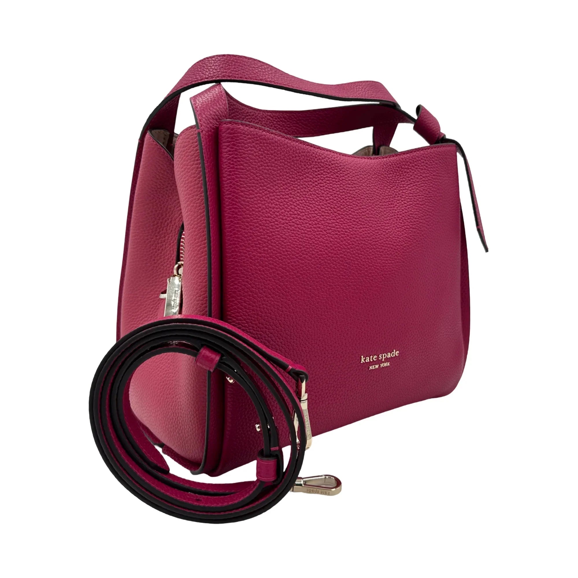 Kate Sizepade Knott Colorblocked Medium Crossbody Tote - Renaissance Rose Multi