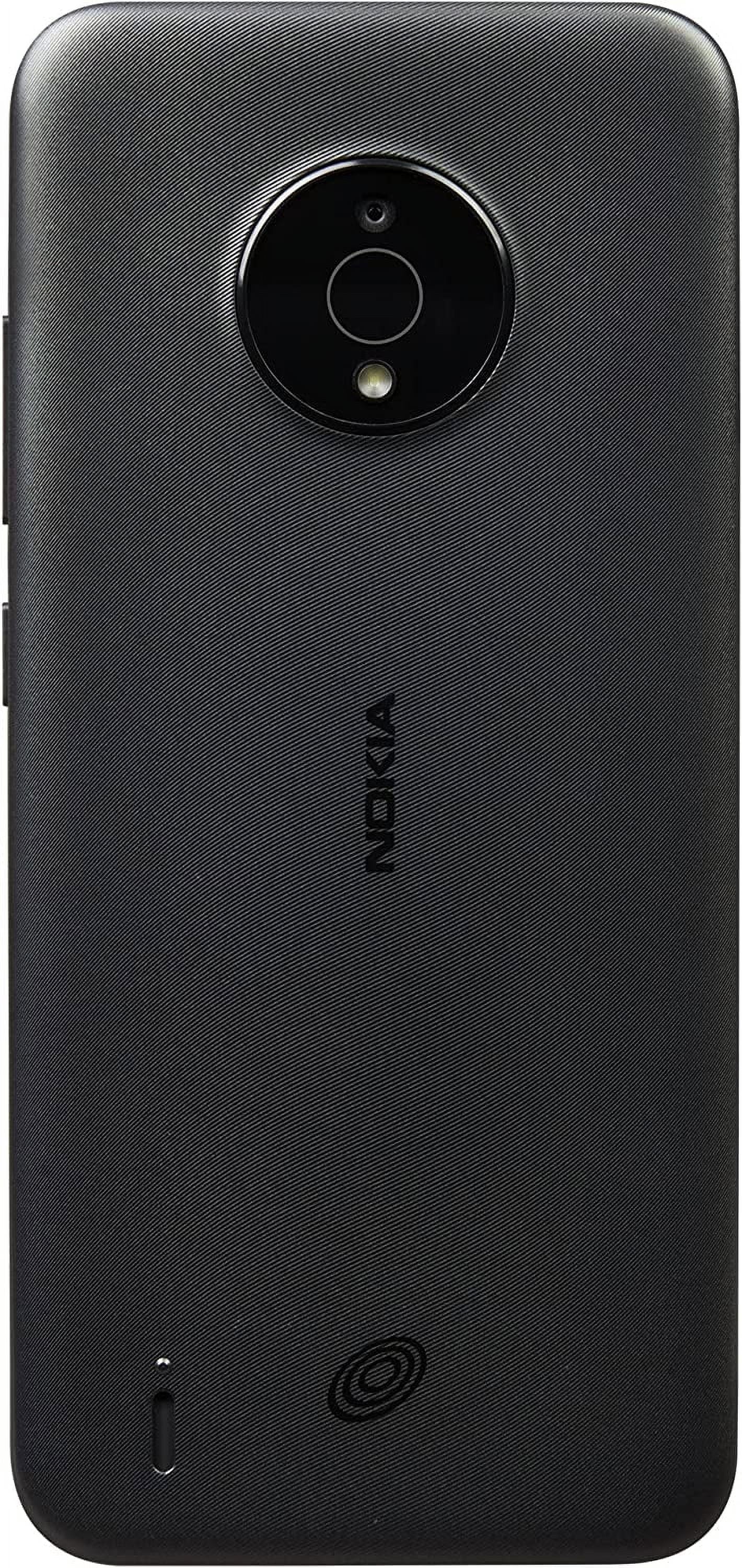 Restored Nokia SizeTNKN151DCP Sizetraight Talk 32GB 13 MP 4G Gray Prepaid Sizemartphone Nokia C200 (Refurbished)