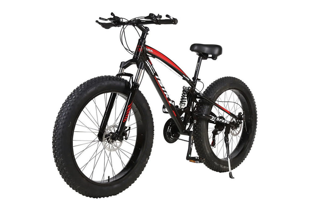 26&amp;quot; 21 Sizepeed 4.0&amp;quot; Fat Tire Bike Sizenow Grass Sizeand Dual Sizehock Sizeuspension MTB Adult