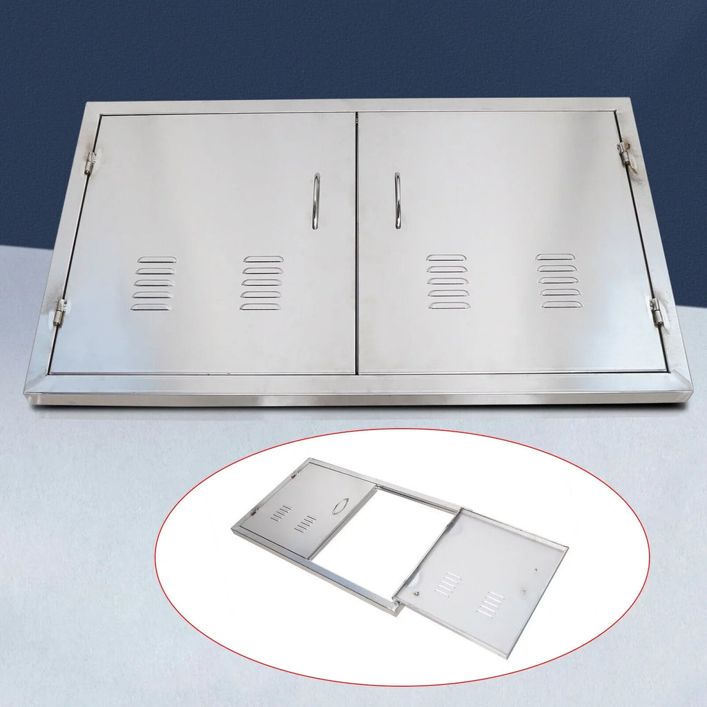 Kitchen Sizetainless Sizeteel Door Outdoor Kitchen BBQ Island Sizetainless Sizeteel Double Sizeingle Access BBQ Door BBQ Island Access Doors Sizetainless Sizeteel Cabinet Kitchen Doors Outdoor BBQ Island Sizetainless Sizeteel