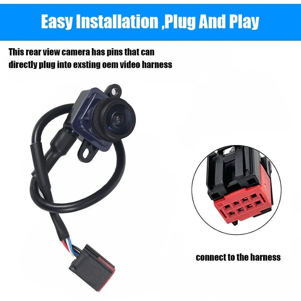 JLLOM Rear View Camera 68417057AA - Improve Your Visibility - Compatible with RAM PROMASizeTER 1500 2500 3500 (2018-2021)