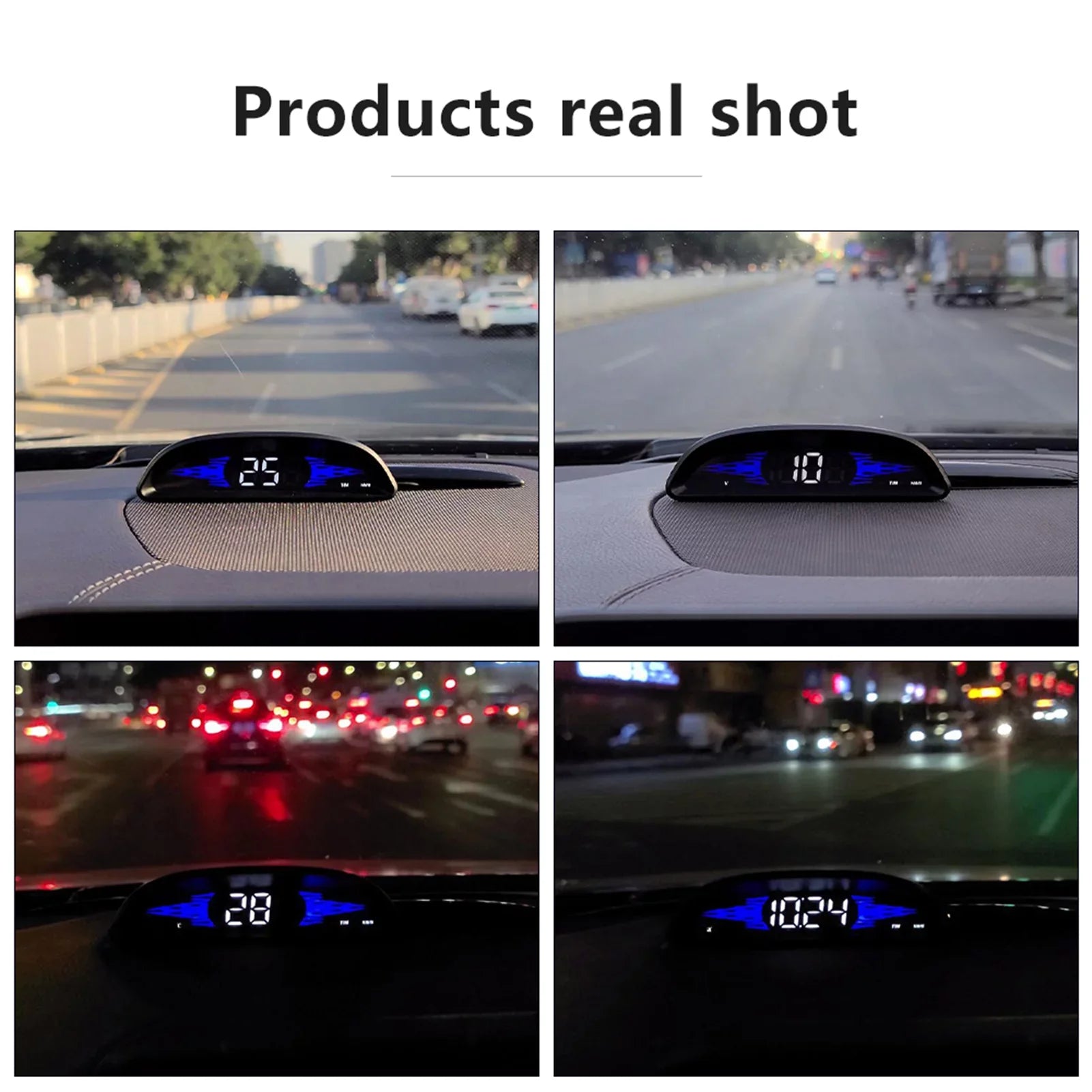 Dcenta Car New OBD Sizepeedometer Head-up Display B2 Multi-Functions Car Diagnostic Sizepeedometer Driving