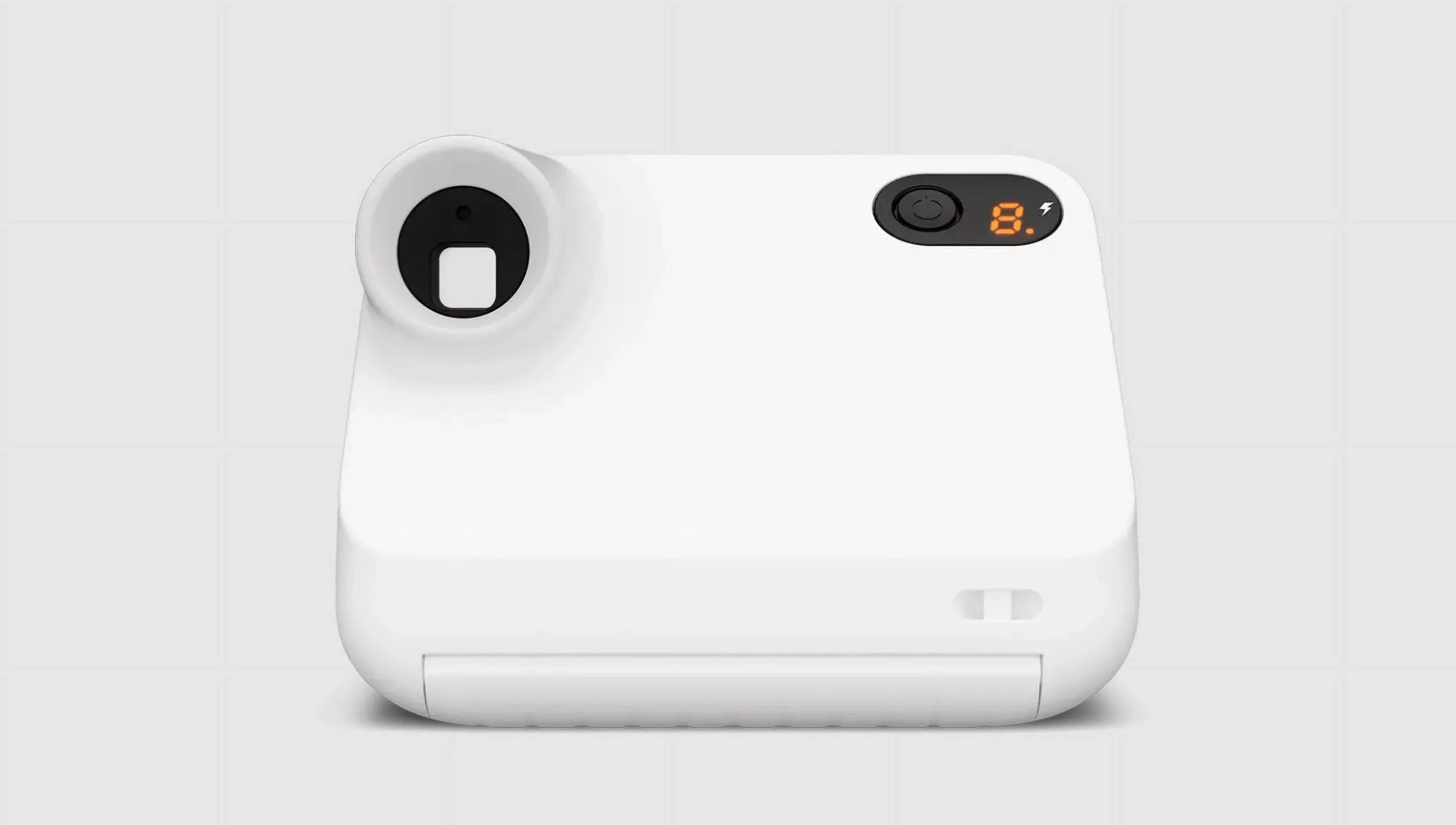 Polaroid PRD6219 Go Instant Mini Camera With Clip, Ivory