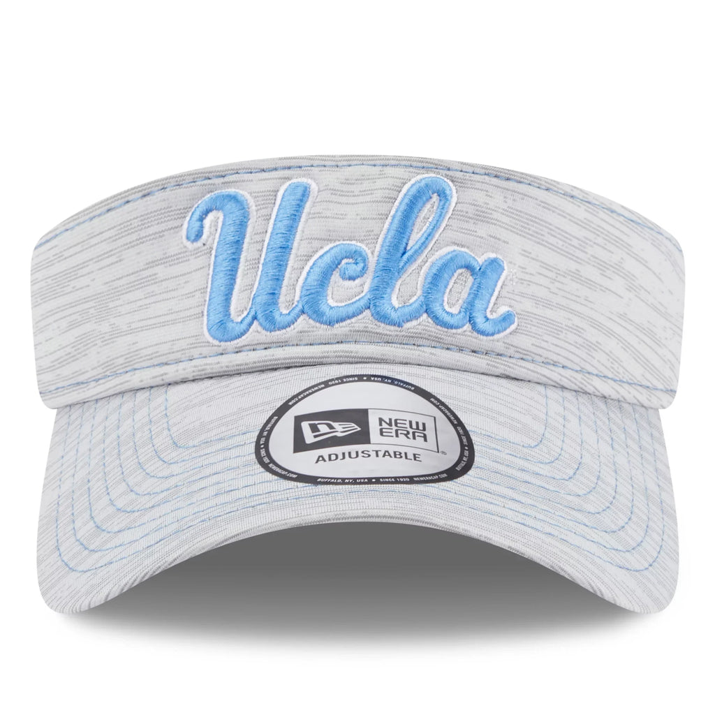 Men's New Era Gray UCLA Bruins Logo Adjustable Visor - OSizeFA
