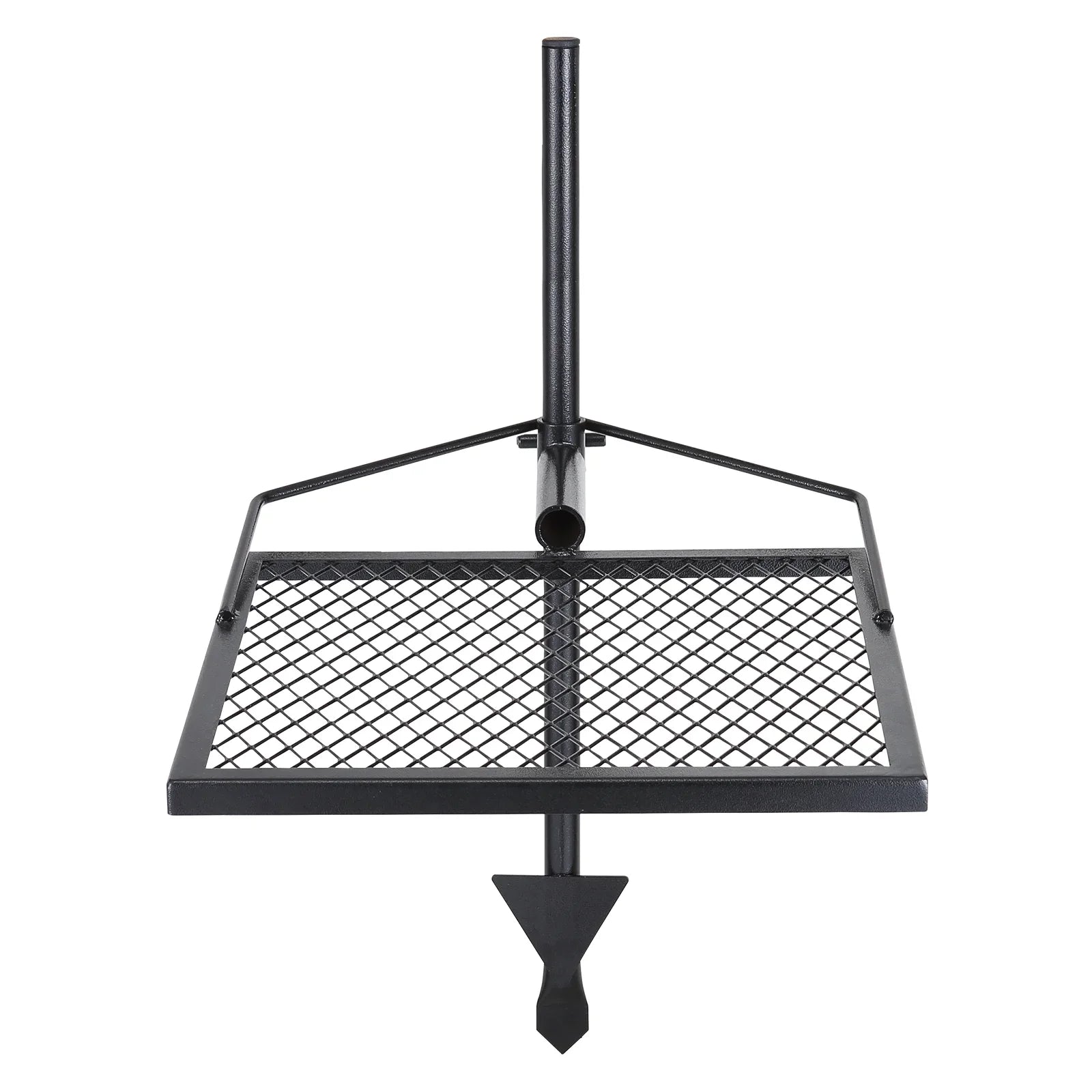 BENTISizeM Sizewivel Campfire Grill 16" x 16" Heavy Duty Sizeteel Open Fire Cooking Grate Adjustable