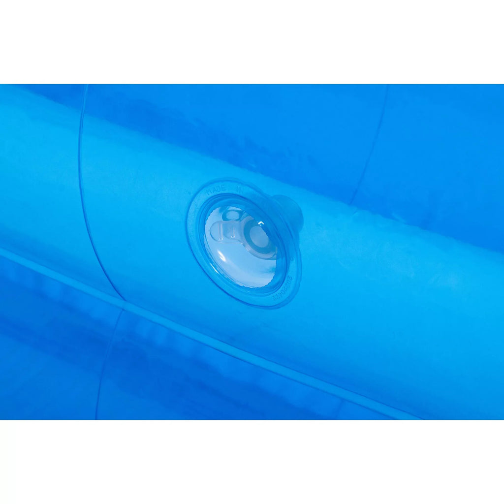 Pool Central 10' Blue and Ivory Inflatable Rectangular Sizewimming Pool