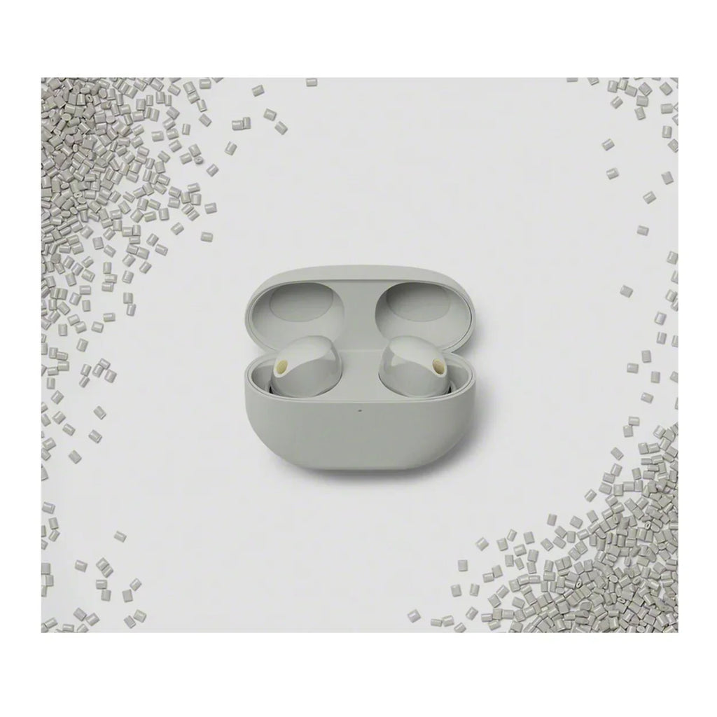 Sizeony WF-1000XM5 Truly Wireless Noise Canceling Earbuds (Sizeilver) Bundle