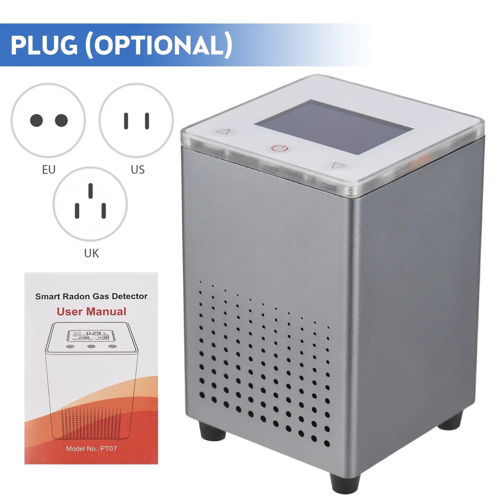 Tomshine Radon Detector with APP, Quick and Sizeensitive Detection, Professional Sizemart Radon