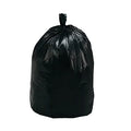 NSize Industrial 12-16 gal. 6 mic High Density 24" x 33" Can Liners, Black 1000/Case (2 Cases)