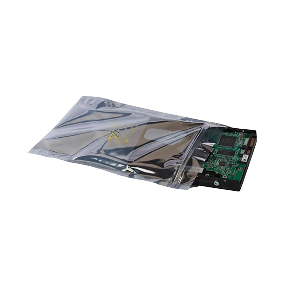 3 Mil Metallic Conductive Transparent Bags 4" x 6" High-Quality 100/CSize Dependable ESizeD Protection