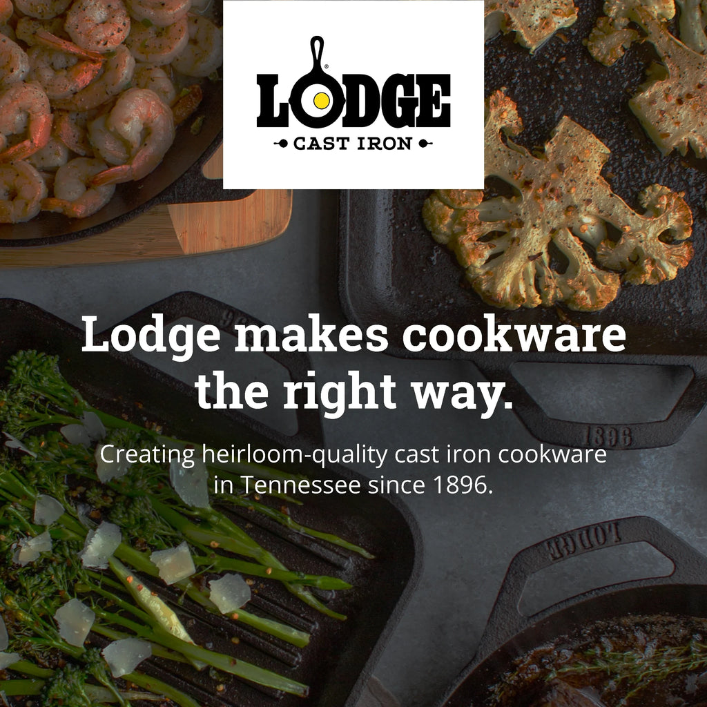 Lodge LC11SizeGT 11 inch Cast Iron Sizequare Grill Topper