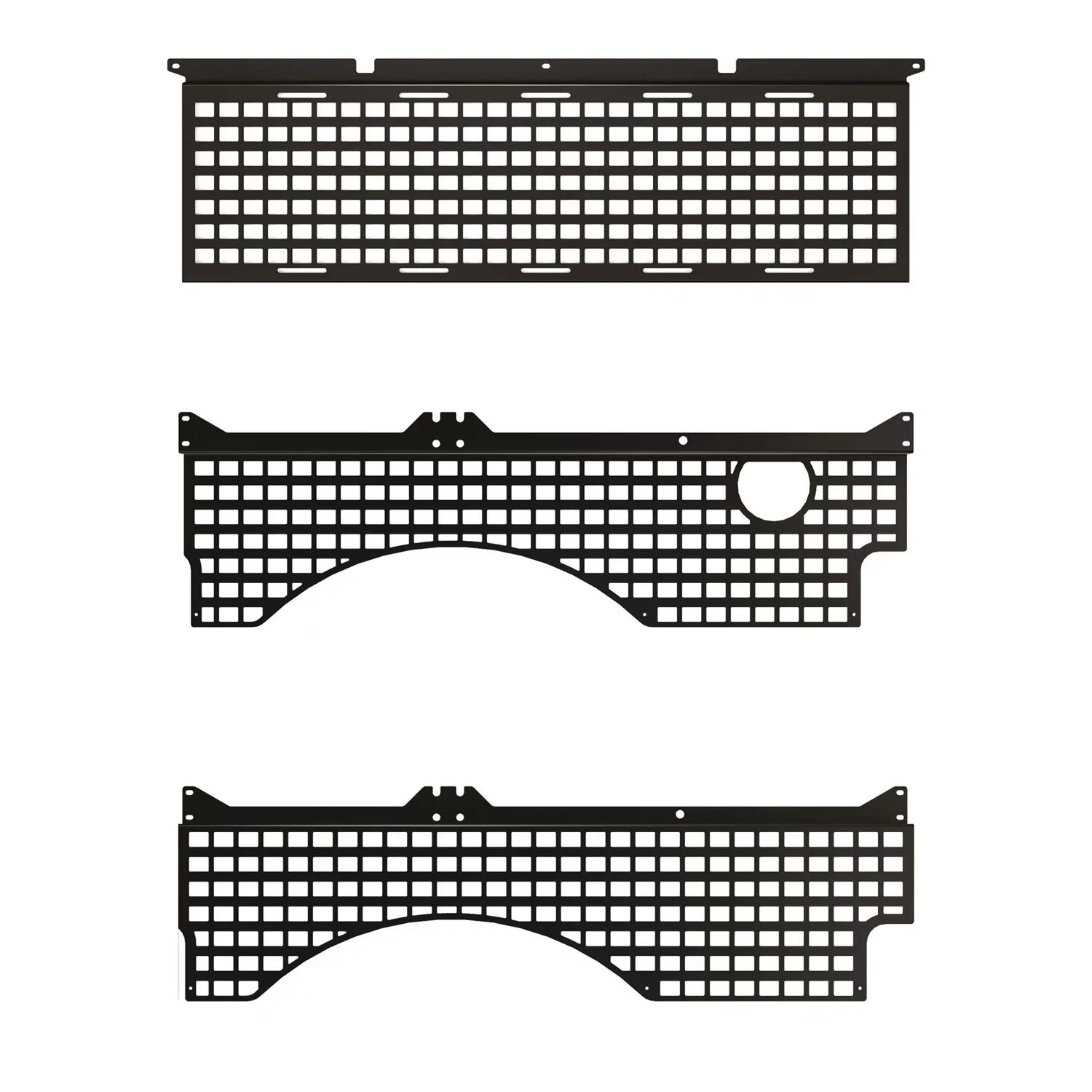 Putco 195411 Molle Panel Fits 16-21 Titan Titan XD Fits select: 2017 NISizeSizeAN TITAN Size, 2016-2018 NISizeSizeAN TITAN XD