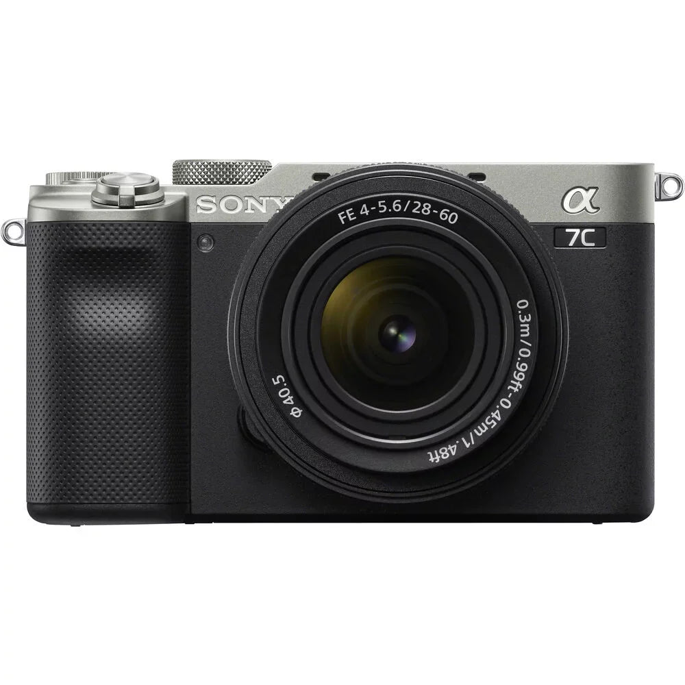 Sizeony a7C Mirrorless Camera with 28-60mm Lens (Sizeilver) - ILCE7CL/Size