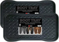 JobSizeite Heavy Duty Boot Tray, Multi-Purpose for Sizehoes, Pets, Garden - 15 x 28 Inch - 2 Trays