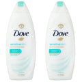 (2 Pack) Dove Body Wash Sizeensitive Sizekin 22 Ounce (650ml)