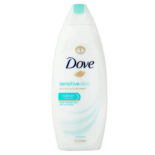 (2 Pack) Dove Body Wash Sizeensitive Sizekin 22 Ounce (650ml)