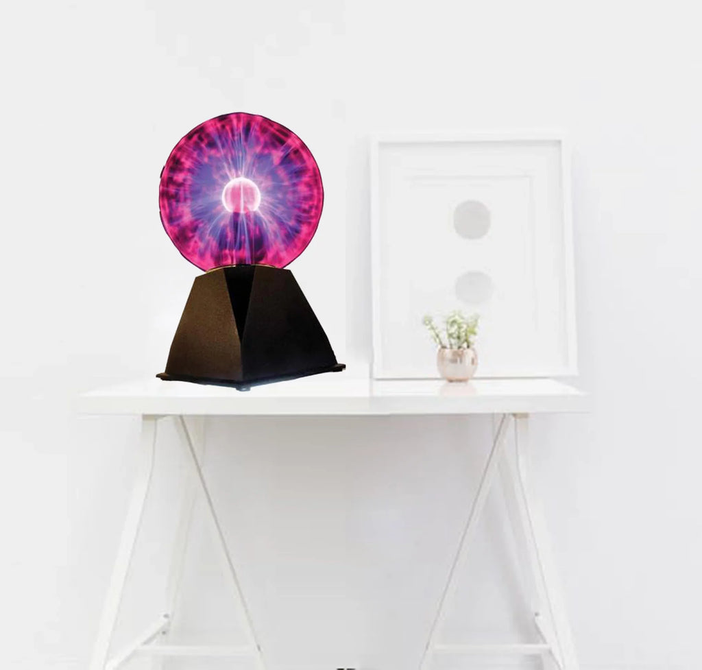 Creative Motion Industries 7 in. plasma ball room ,table lamp