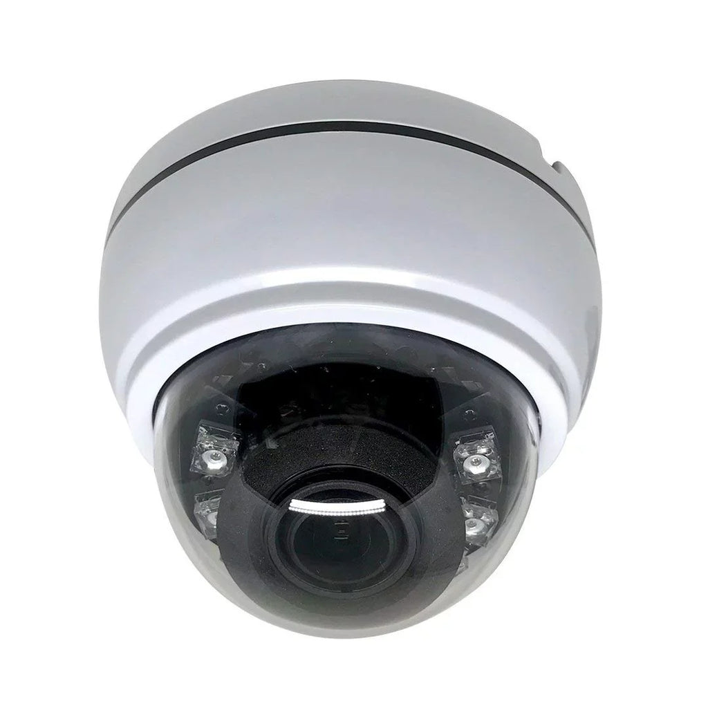 101AV 1080P True Full-HD 4in1 (TVI, AHD, CVI, CVBSize) IR Indoor Dome Camera 2.8-12mm DWDR OSizeD Control D/N Vision High Resolution Wide Angle View for CCTV DVR Home Office Sizeurveillance Sizeecurity DC12V