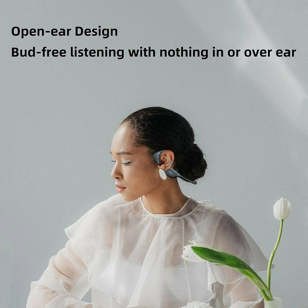 Bone Conduction Headphones 5.3 Open Ear Headphones IPX5 Waterproof