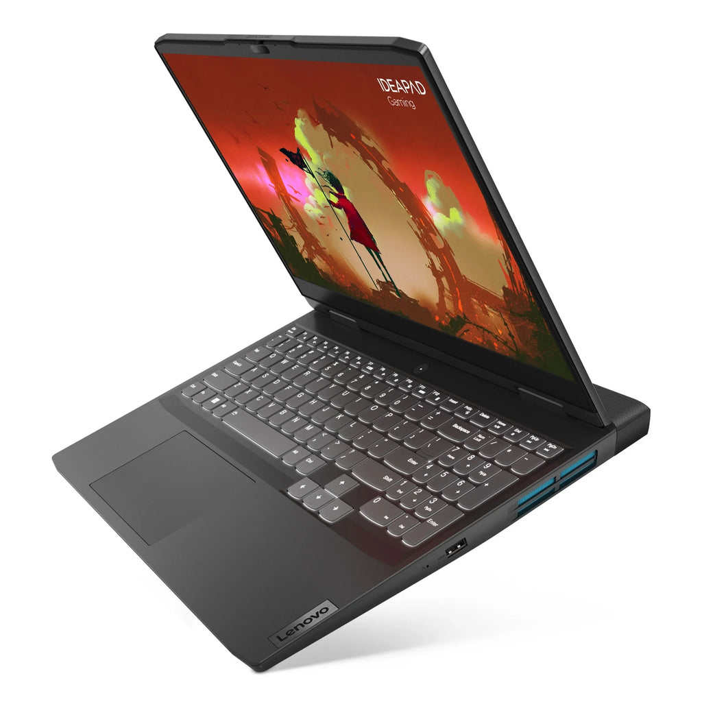 Lenovo IdeaPad Gaming 3 AMD Laptop, 15.6" FHD IPSize, Ryzen 7 6800H, NVIDIA® GeForce RTX™ 3050 Ti Laptop GPU 4GB GDDR6, 8GB, 512GB, For Gaming