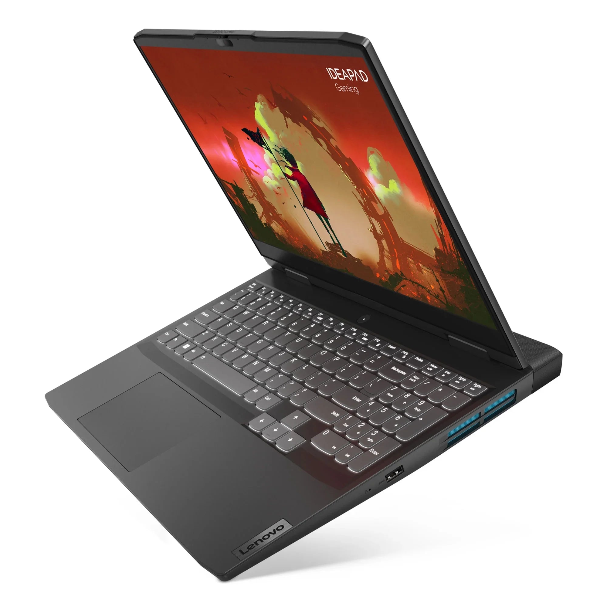 Lenovo IdeaPad Gaming 3 AMD Laptop, 15.6" FHD IPSize, Ryzen 7 6800H, NVIDIA® GeForce RTX™ 3050 Ti Laptop GPU 4GB GDDR6, 8GB, 512GB, For Gaming