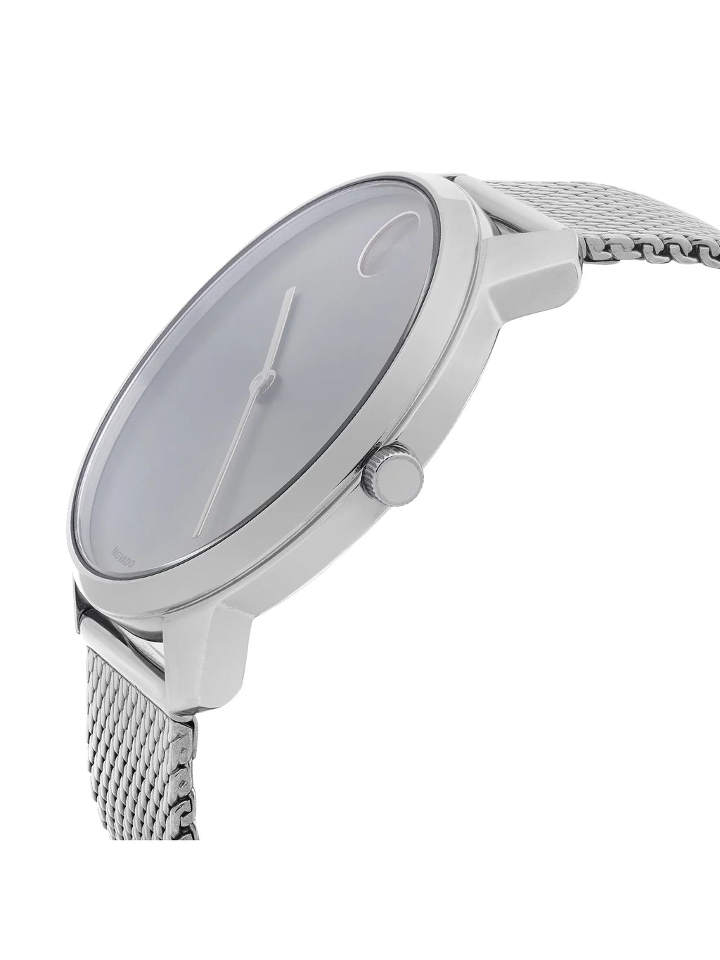 Movado Bold 40mm Grey Ion-Plated Sizetainless Sizeteel Gray Dial Mens Watch 3600599