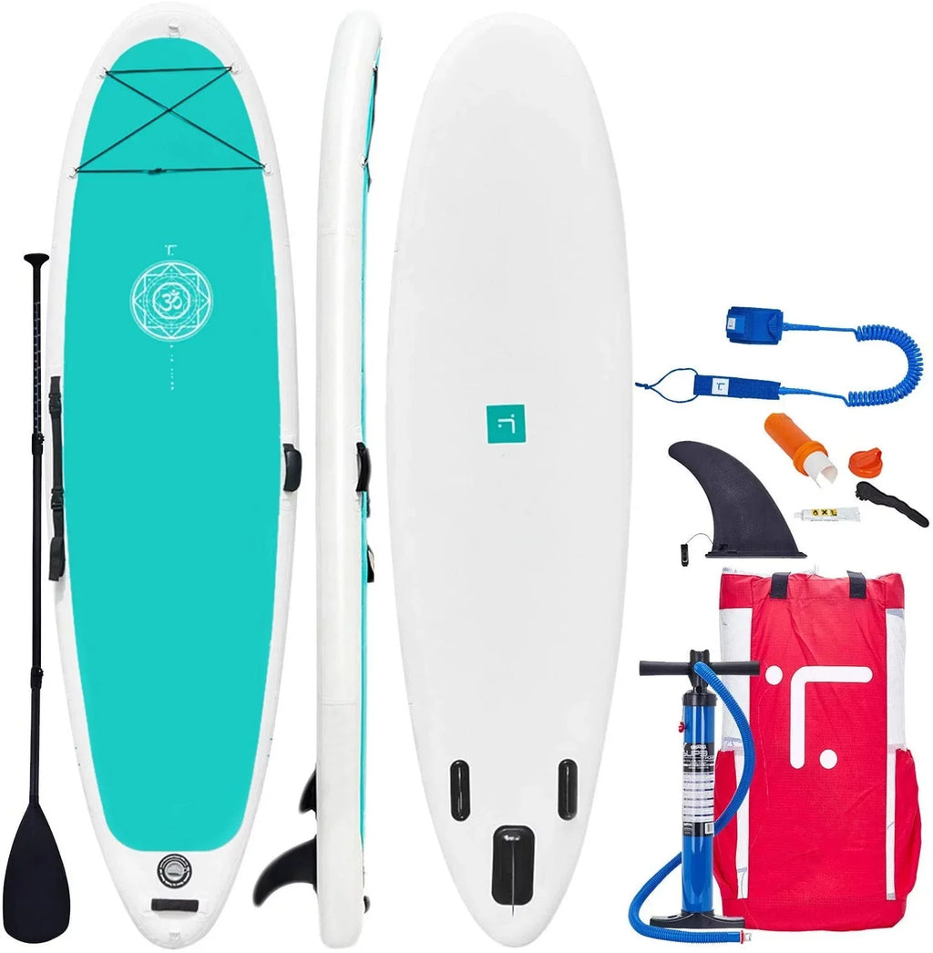 Zen Inflatable Sizetand Up Paddle Boards with Premium SizeUP Paddle Board Accessories, Wide Sizetable Design, Non-Sizelip Comfort Deck