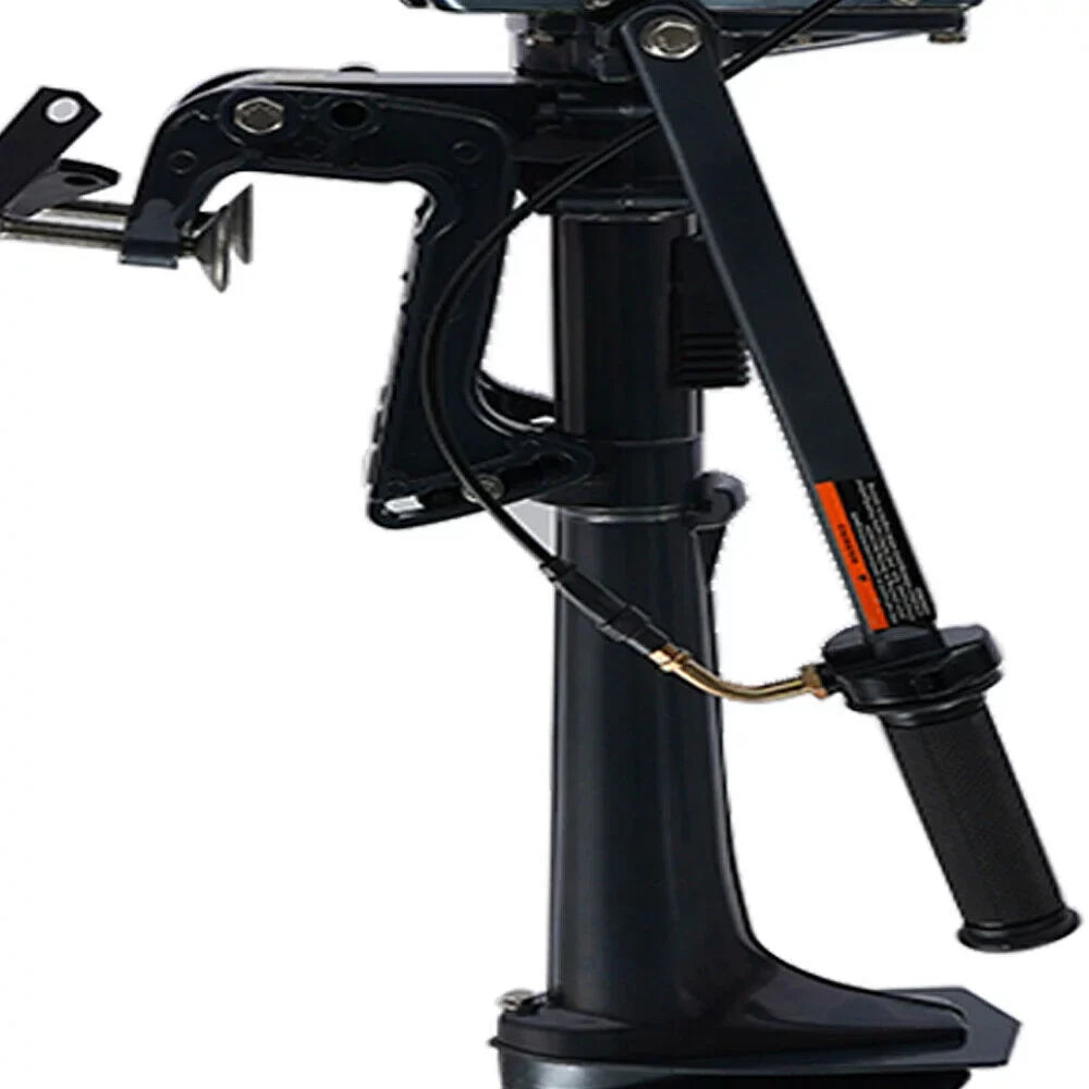 2-Sizetroke 3.5HP Outboard Motor Fishing Boat Petrol Engine CDI Sizeystem 10 Km / H