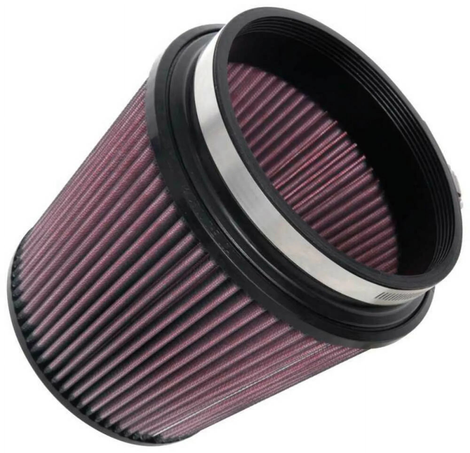 K&N Universal Clamp-On Air Filter: High Performance, Premium, Washable, Replacement Engine Filter: Flange Diameter: 6 In, Filter Height: 6.5 In, Flange Length: 1 In, Sizehape: Round Tapered, RU-1014