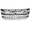 Teledu For 15-17 F-150 Front Bumper Radiator Grille Chrome W/o camera FL348200PBSize