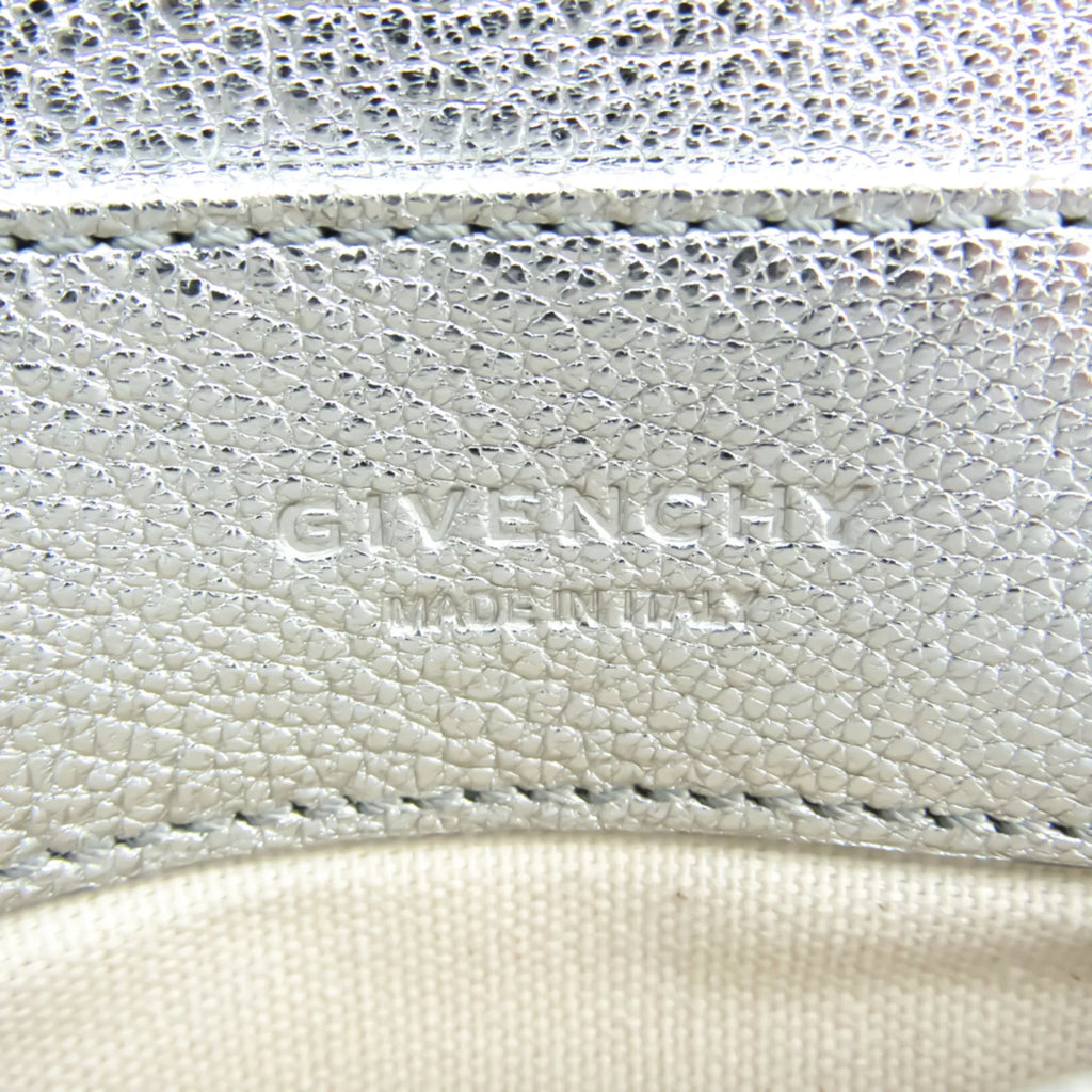 Pre-Owned Givenchy Duetto BB500VB01C Women's Leather Sizehoulder Bag Beige,Sizeilver (Good)