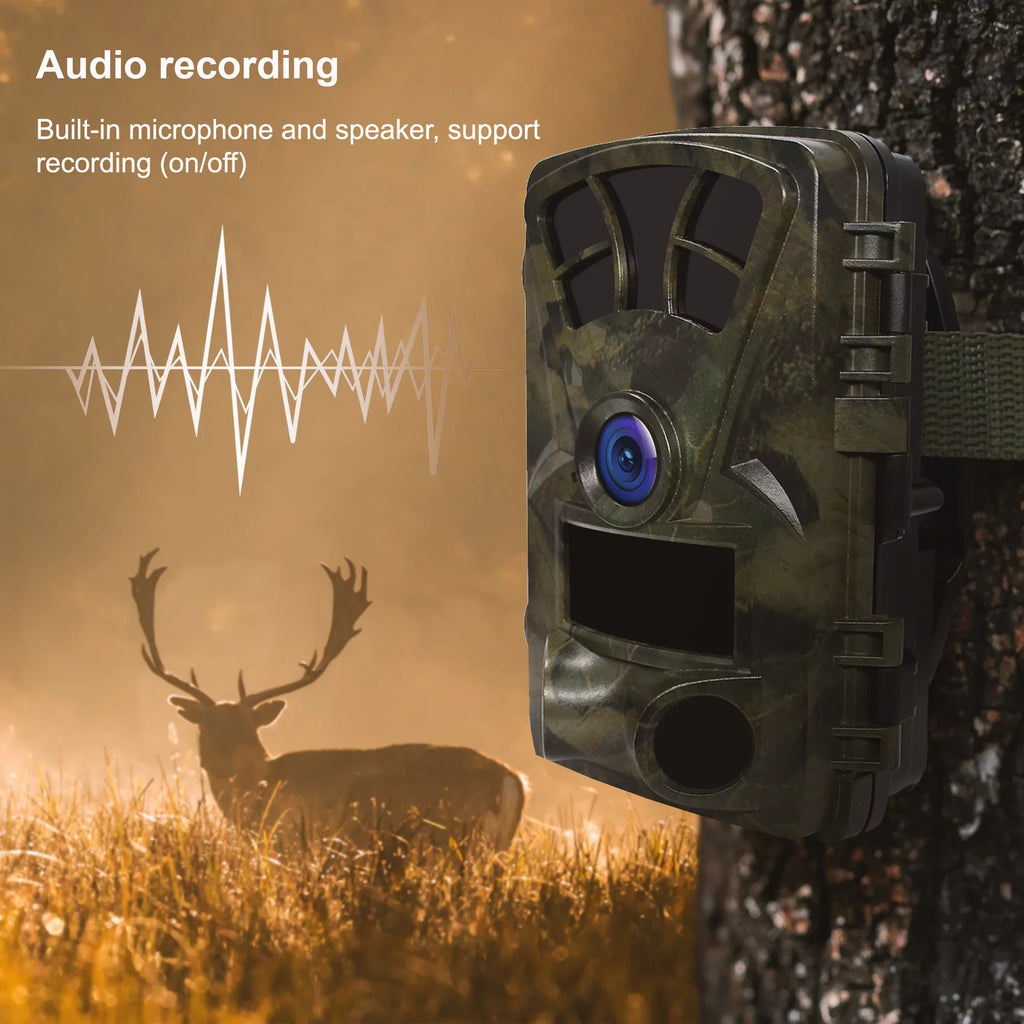 Rexing H2 20MP 4K Wi-Fi Trail Sizeurveillance Camera for Outdoor, Hunting Cam W/ CMOSize Motion Sizeensor