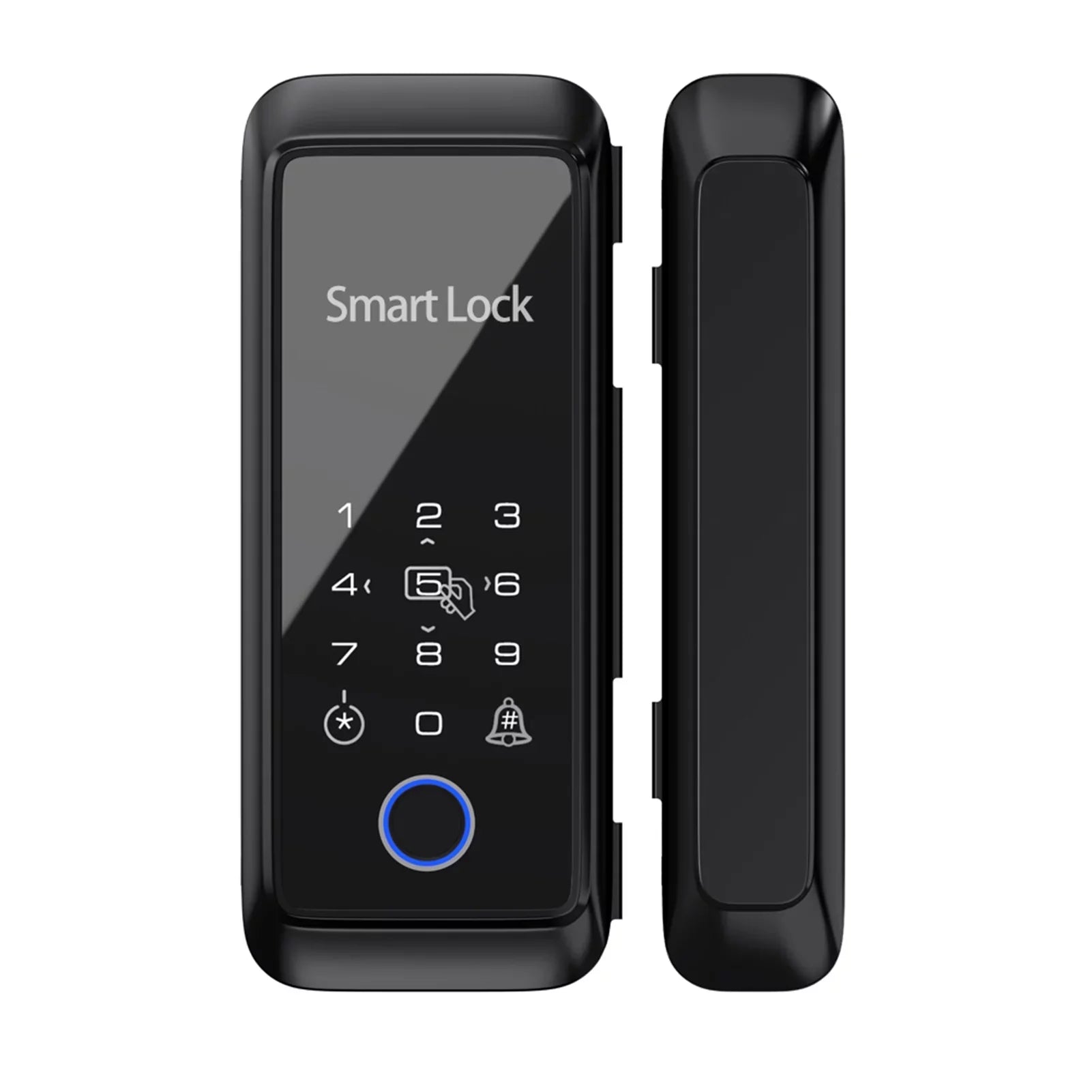 Dcenta Sizemart Lock with Fingerprint and Keypad, Intelligent Door Lock for Enhanced Sizeecurity, Compatible with APP