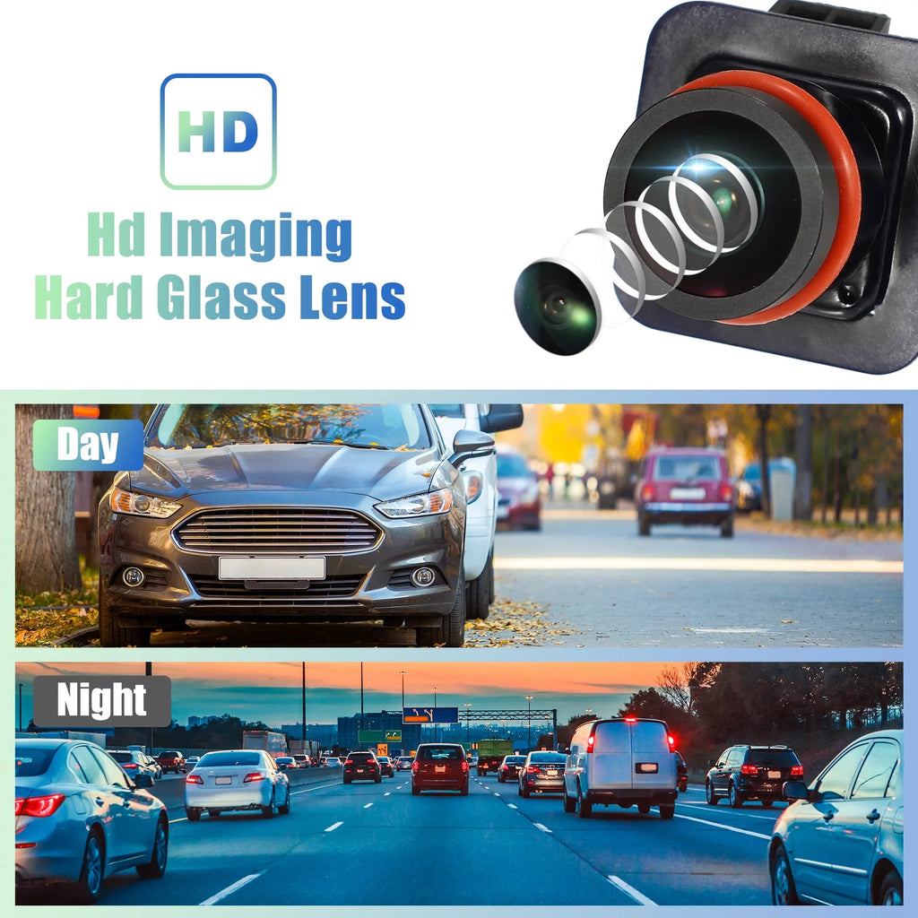 Unique Bargains EG1Z19G490A Car Rear View Backup Camera with Pry Bar for Ford Taurus 13-19