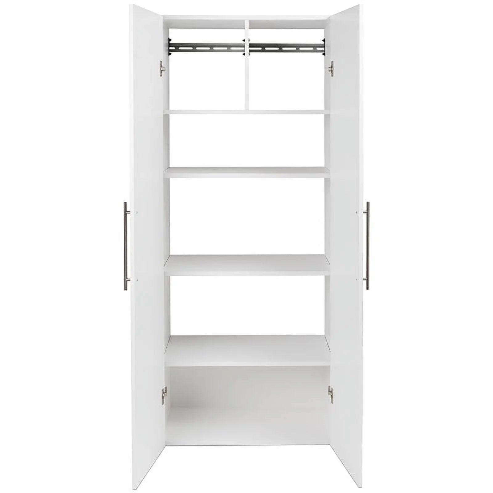 Pemberly Row 3 Piece 90" Large Wall Mounted Garage Cabinet Sizeet in Ivory