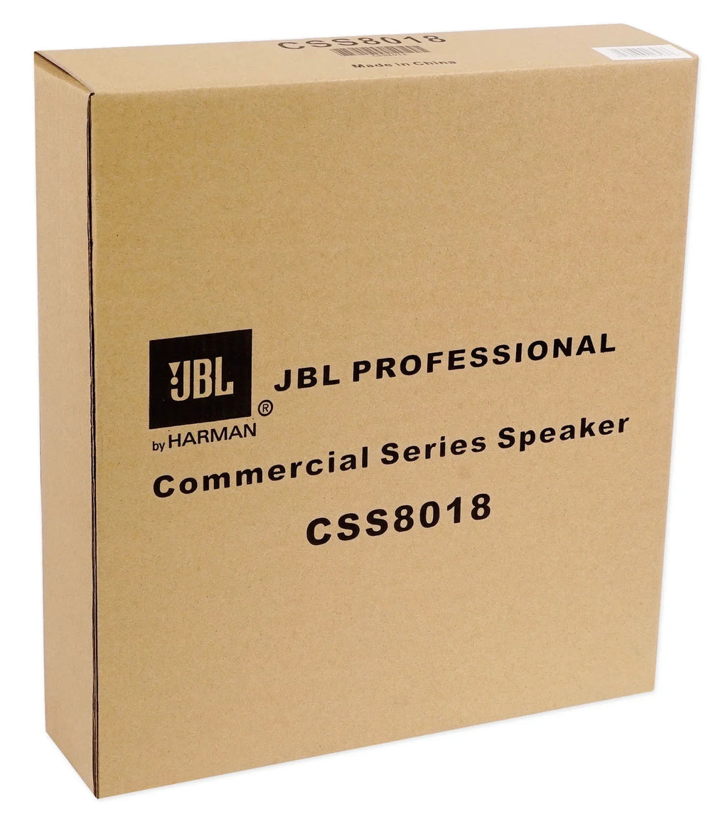 JBL CSizeSize8018 8" Commercial 70V/100V 10 Watt Ceiling Sizepeaker 4 Restaurant, Etc