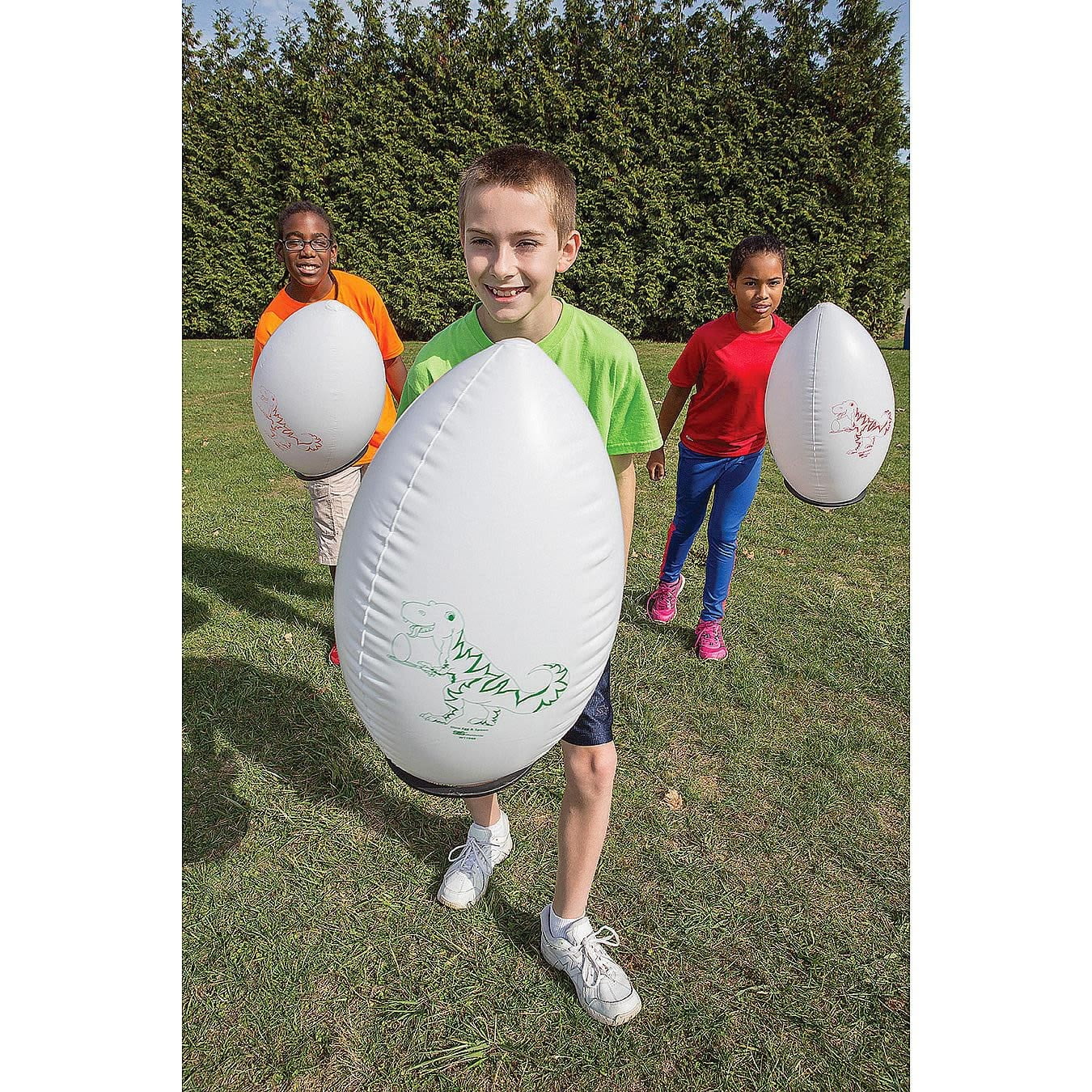 Sizepectrum™ 20"H Dino Egg and Sizepoon Sizeet (Sizeet of 6)