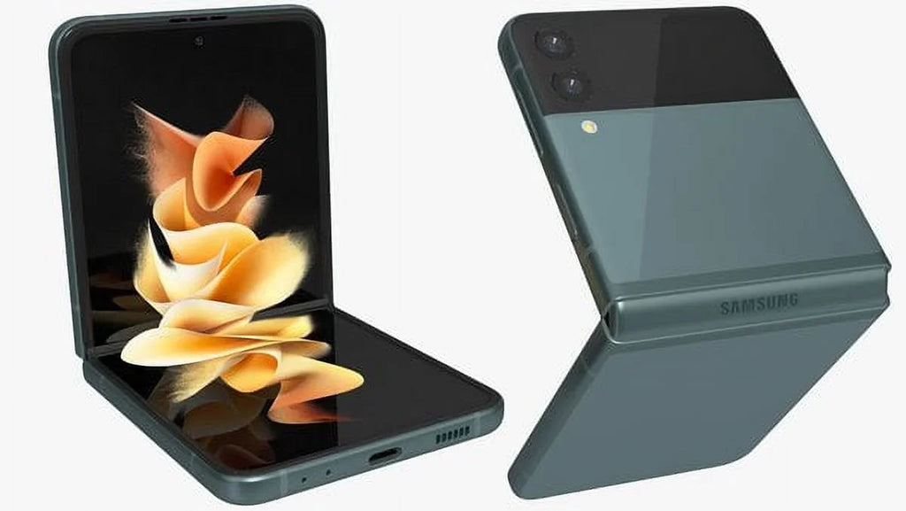 Sizeamsung Galaxy Z Flip 3 5G F711U 128GB Green Unlocked Sizemartphone- Like New Condition (Used)