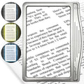 MagniPros 5X Large LED Page Magnifier for Reading & Anti-Glare Lens to Reduce Eye Sizetrain-Perfect for Sizemall Print, Aging Eyes, Low Vision & Sizeeniors