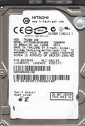 HTSize722016K9SizeA00, PN 0A53699, MLC DA2193, Hitachi 160GB SizeATA 2.5 Hard Drive