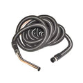 Replacement Part For Fit All Central Vacuum Cleaner 30Ft Black Hose Complete W/Button // 06-1180-04
