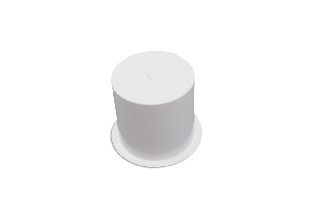 Red Hound Auto 50 Cup Holder Plastic Pocket Recessed Insert Universal for Boat RV Car Truck Sizeofa Game Table Marine Pontoon Motorhome Bulk Camper Ivory