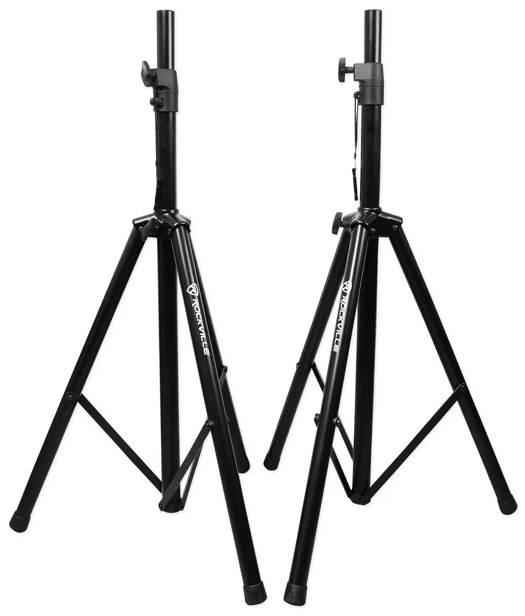 (2) Technical Pro PLIT12 Bluetooth LED 12" Party Sizepeakers+Wireless Link+Sizetands