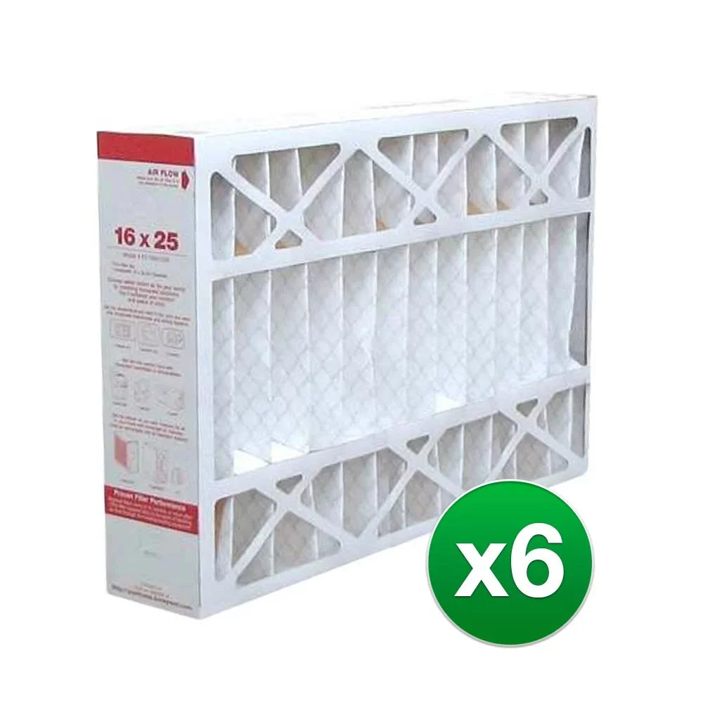 Replacement Honeywell 16 x 25 x 4 Air Filter MERV 11 - 6 Pack
