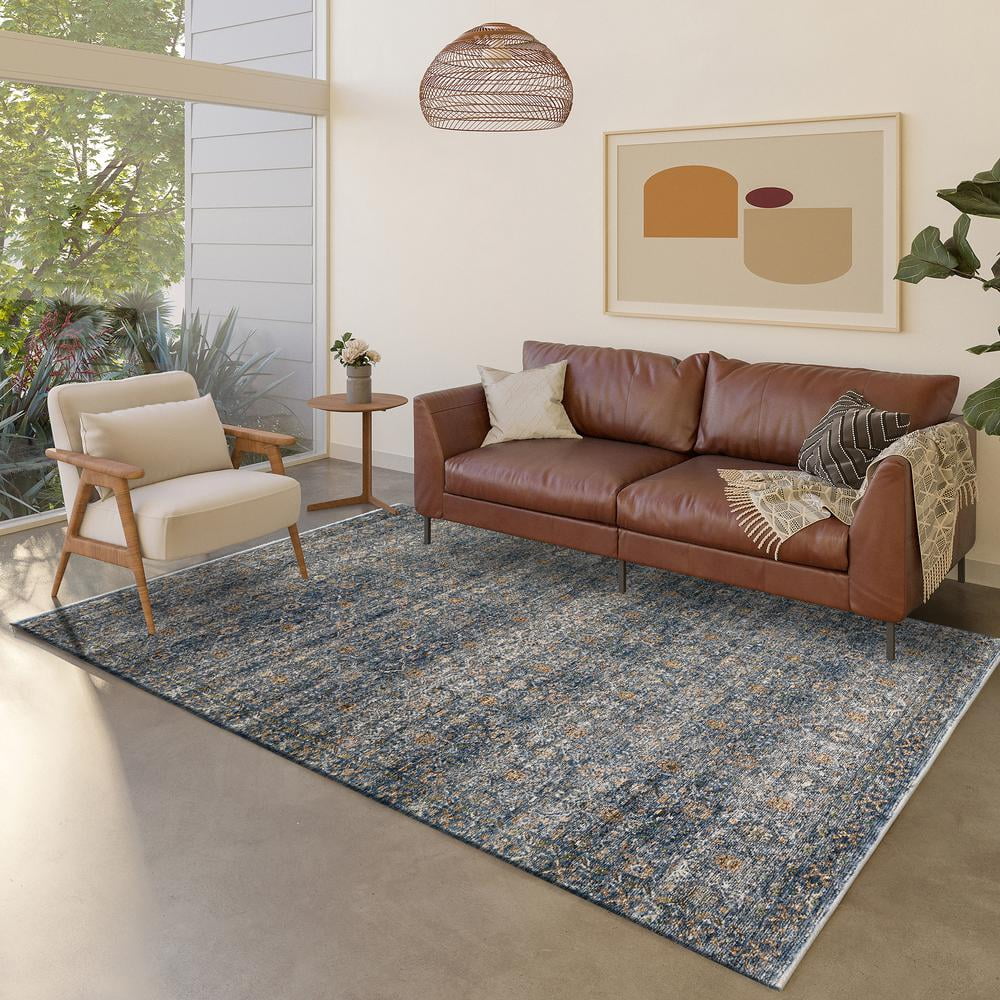 Dalyn Rugs Yarra YA6 Navy 7'10" x 10' Rug
