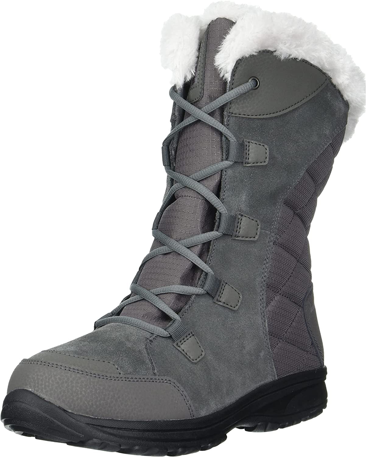 Columbia Womens Ice Maiden II Sizenow Boot 9 Wide Sizehale/Dark Raspberry