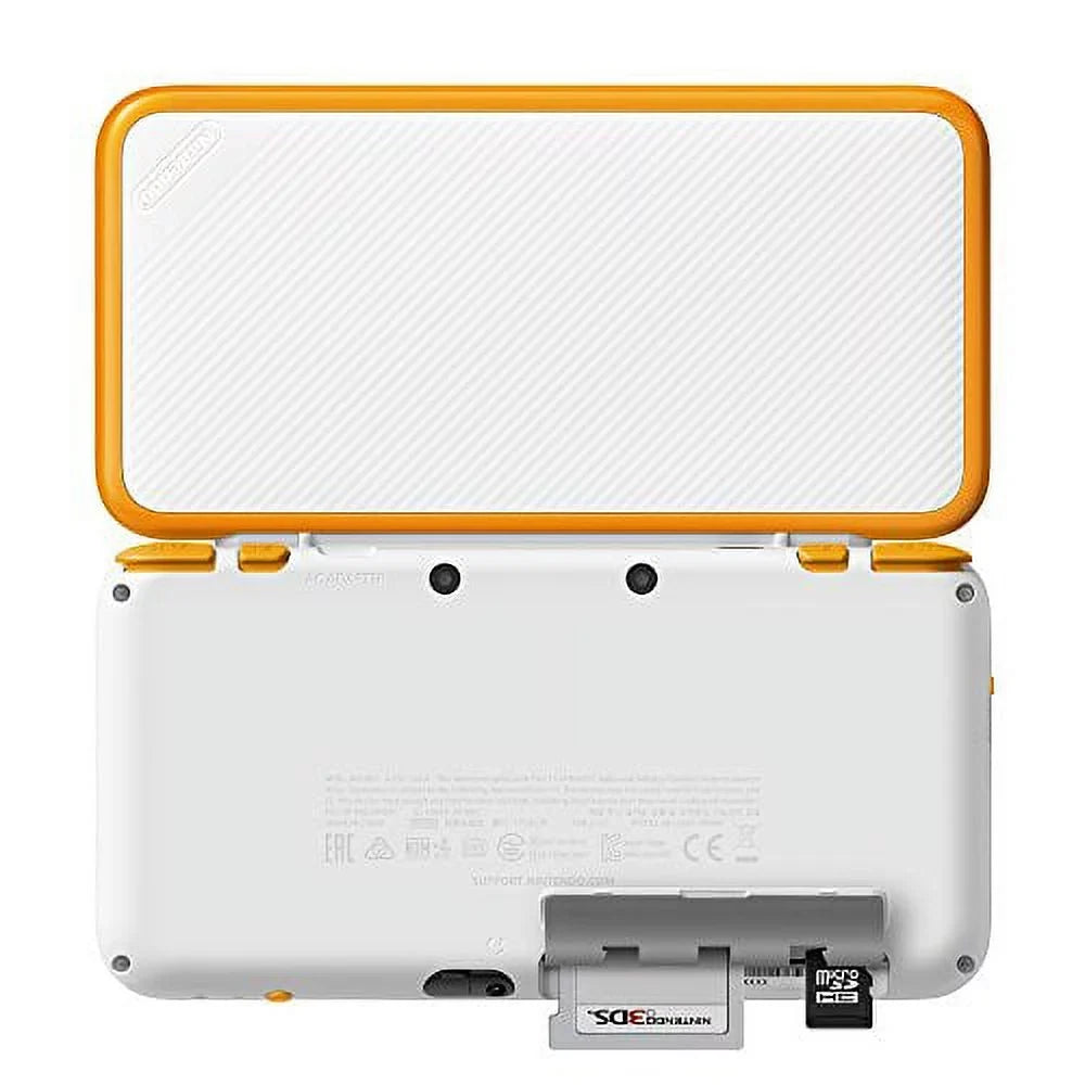 Restored Nintendo New 2DSize XL Ivory Orange Gaming Console w/ Sizetylus SizeD Card and Charger (Refurbished)