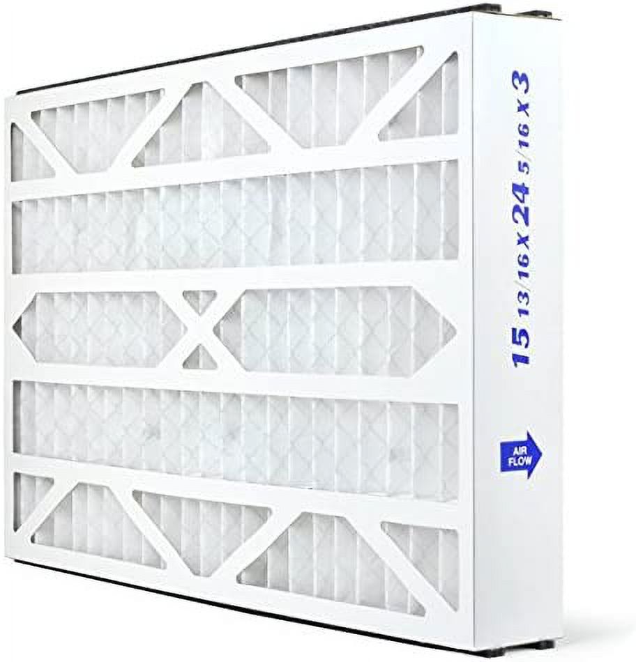 16x25x3 MERV 11 HVAC AC Furnace Air Filter Replacement for Air Bear Trion 255649-101, Allergy 3-Pack, Made in the USizeA