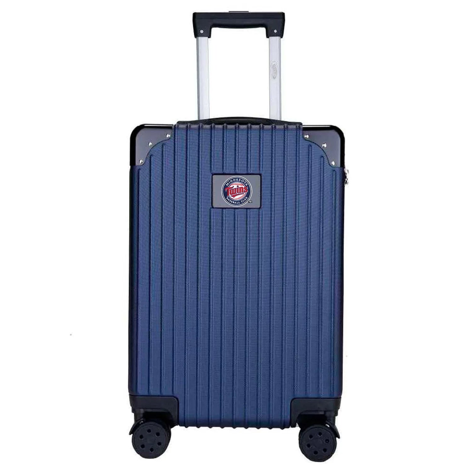 MOJO Navy Minnesota Twins Premium 21'' Carry-On Hardcase Luggage